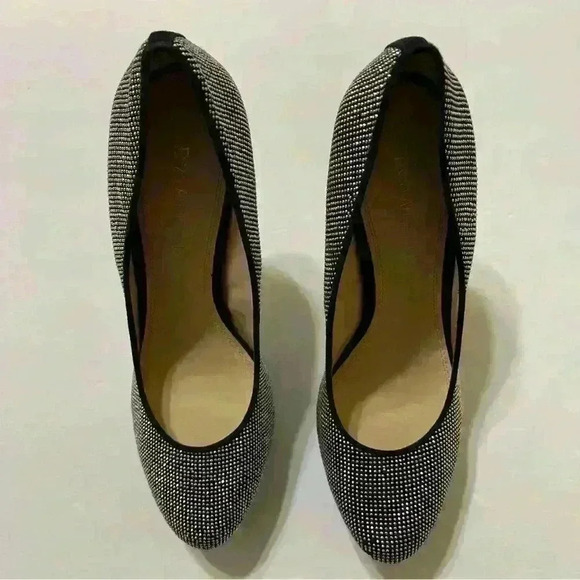 Enzo Angiolini Women Silver Elegant Metallic Platform Pump Heels 10M - Picture 3 of 12